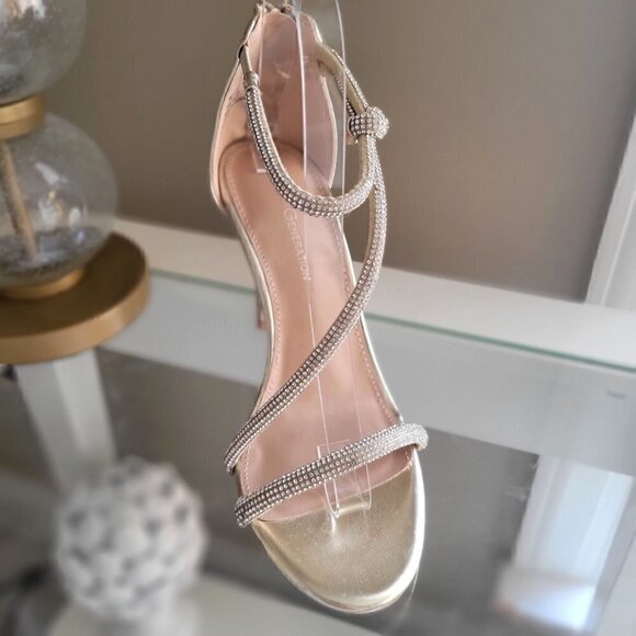 BCBGENERATION Women's Jemmy Crystal Embellished Sandal - US 7 M - Picture 3 of 12